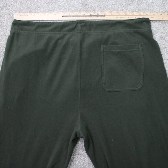 Eddie Bauer Pants Mens XL Green Drawstring Sweatpants Joggers 100% Polyester - Picture 7 of 13